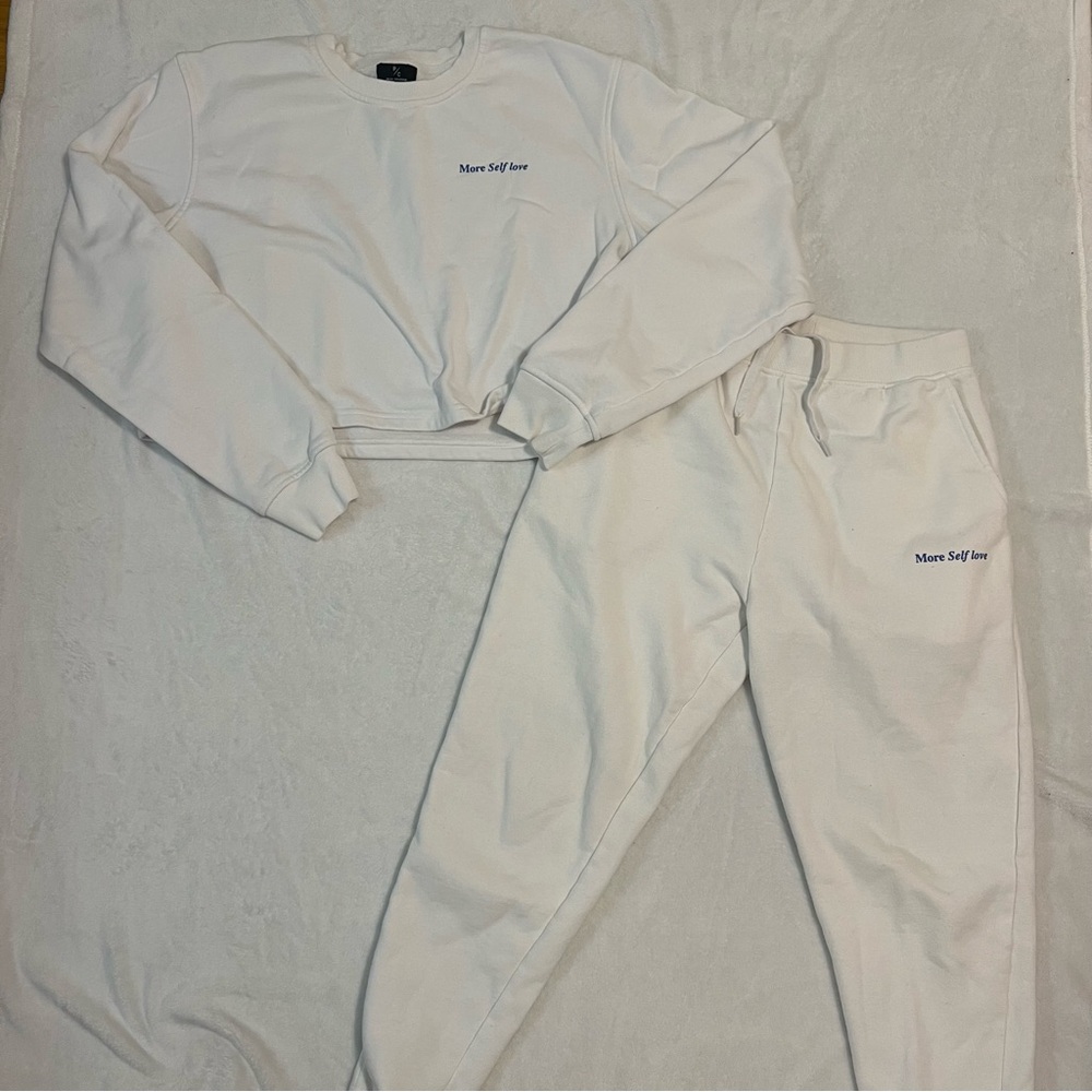 Peace Collective “More Self Love” Sweatshirt and Sweatpants Set